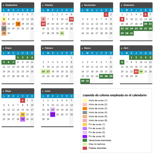 Calendario 2526